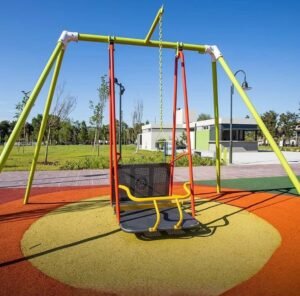 La nueva Plaza San Martín de Venado Tuerto sumará juegos inclusivos para personas con discapacidad