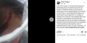 Denuncian agresión a un niño de 2 años durante un partido de la Liga Venadense de Fútbol