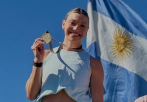 Orgullo de Murphy: Guillermina Cossio brilló en Perú con dos medallas de plata y récords nacionales