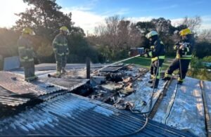 Dos incendios movilizaron a los Bomberos en Maggiolo y Venado Tuerto