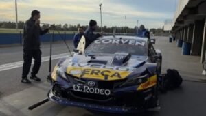 El equipo venadense Maquin Parts Racing y una prueba positiva con Urcera en La Plata