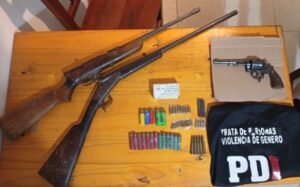 Allanamiento por violencia de género en Venado Tuerto: secuestran armas de fuego y municiones