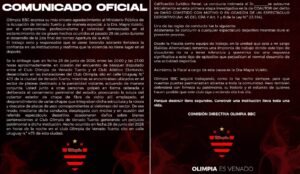 Avanza la investigación por los destrozos en el Estadio Olimpia de Venado Tuerto