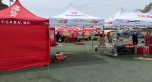 Bomberos de Venado Tuerto y María Teresa ya se encuentran en Venezuela para colaborar tras el terremoto