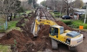 Pellegrini destacó el plan de obras e infraestructura que fortalece el sistema hídrico de Venado Tuerto