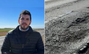Chiarella: “Nosotros no queremos ni rutas choreadas como en el kirchnerismo, ni rutas abandonadas como en este gobierno”
