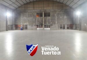El gimnasio del Club Jorge Newbery de Venado Tuerto permanece cerrado de manera preventiva