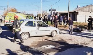 Jornada accidentada en Venado Tuerto con varios heridos