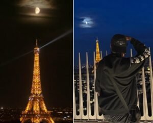 El “Cazador de la Luna” de Venado Tuerto volvió a hacer magia: capturó una postal única en París