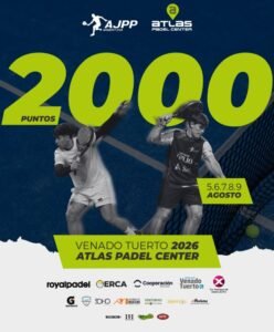 El mejor pádel nacional estará en Venado Tuerto