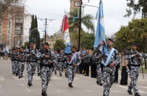 La Policía celebró sus 162 años con un gran despliegue en Venado Tuerto