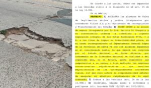 Senadora Di Gregorio: “La Justicia Federal ordena a Vialidad Nacional la inmediata y urgente reparación integral de las rutas 7, 8 y 33”