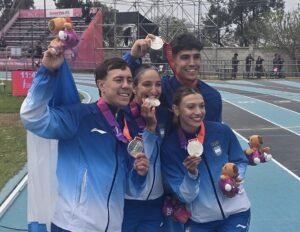Guille Cossio volvió a hacer historia: plata y subcampeonato suramericano para la atleta de Murphy