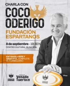 Llevó el rugby a la cárcel para ayudar a los presos, Disney le hizo una serie y dará una charla imperdible en Venado Tuerto