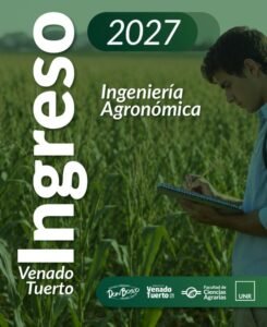 Estudia en Venado Tuerto; se viene la preisncripción para la carrera de Ingeniería Agronómica