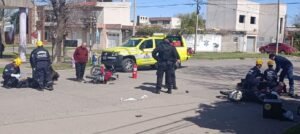 Accidentes y un rescate: jornada marcada por incidentes en distintos puntos de Venado Tuerto