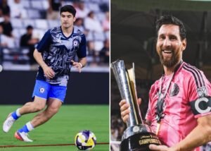Nicolás Ibáñez, el venadense que jugó una final contra Leo Messi