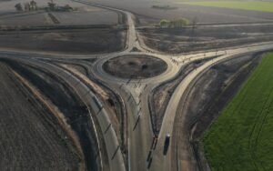Nueva Ruta Provincial 96: Finaliza el primer tramo y la obra avanza hacía Venado Tuerto