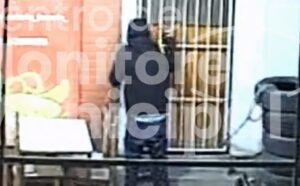 Quedó todo filmado: Entró a una panadería de Venado Tuerto a robar, escapó en bicicleta y terminó preso