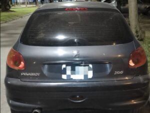 Secuestran en Venado Tuerto un automóvil con pedido de captura vigente