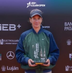 La venadense Victoria Bosio volvió a gritar campeona y conquistó un importante torneo en Luján
