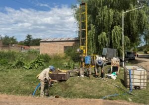 Senadora Di Gregorio: “La obra de agua potable de Santa Isabel avanza con nuevas perforaciones y recambio de cañerías”