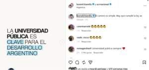 Chiarella defendió la universidad pública y reclamó que se cumpla la ley de financiamiento