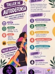 Realizarán en Venado Tuerto un taller gratuito de autodefensa para mujeres y personas de la comunidad LGTBIQ+