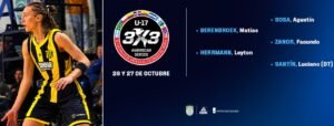 Leyton Herrmann, de Venado Tuerto a representar a Argentina en el 3×3 continental