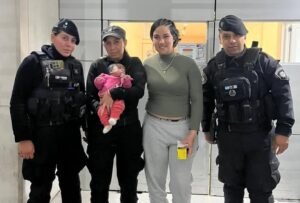 Trabajo coordinado entre la Policía y el SIES permitió asistir a una beba recién nacida en Venado Tuerto
